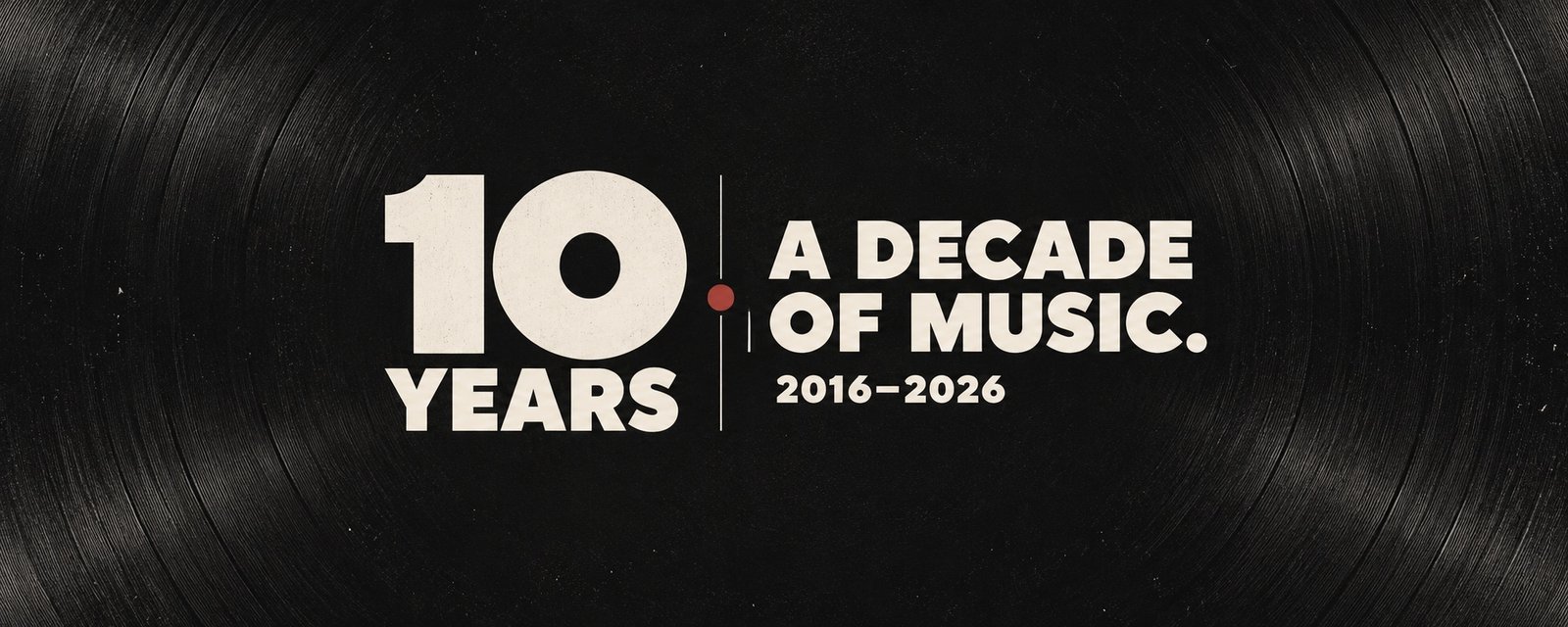 Madusa Records, 10 Years. A Decade of Music. 2016–2026.
